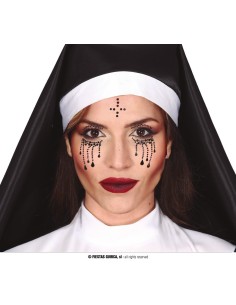 Gioielli viso vampira adesivi