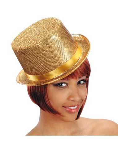 Cilindro in feltro con lame' oro Prezzo 7,20 €