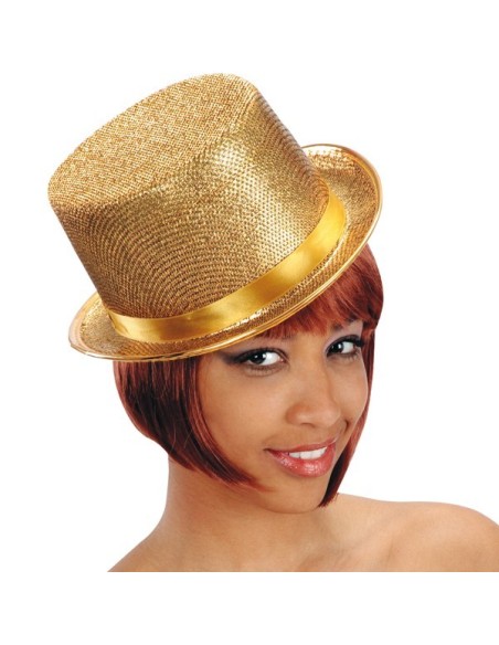 Cilindro in feltro con lame' oro Prezzo 7,20 €