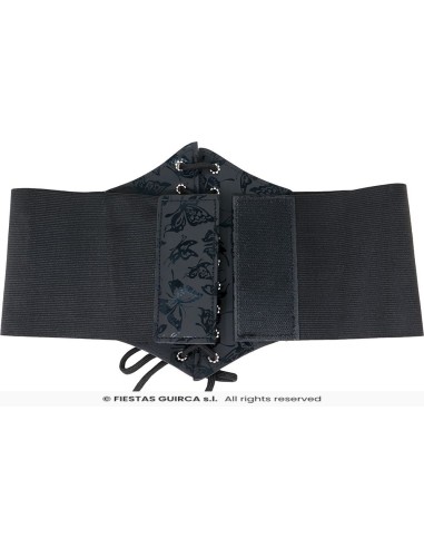 Corsetto nero donna taglia unica