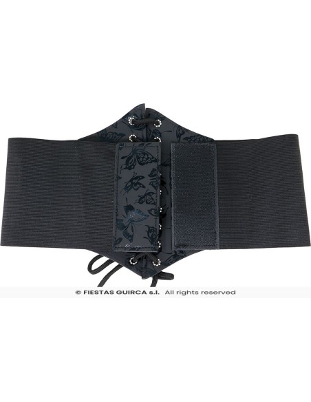 Corsetto nero donna taglia unica