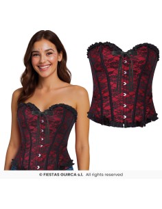 Corsetto Bordeaux taglia M 2