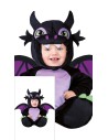 Costume draghetto nero 12-18 mesi