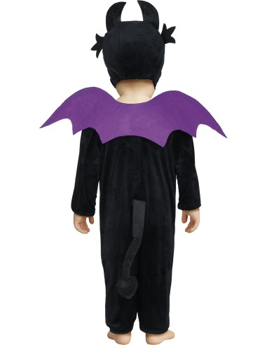Costume draghetto nero 12-18 mesi