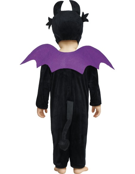 Costume draghetto nero 12-18 mesi