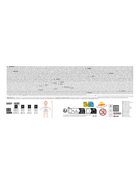 Costume draghetto nero 12-18 mesi