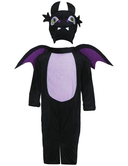 Costume Draghetto nero 18-24 mesi