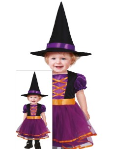 Streghetta viola baby 2-3 anni 2