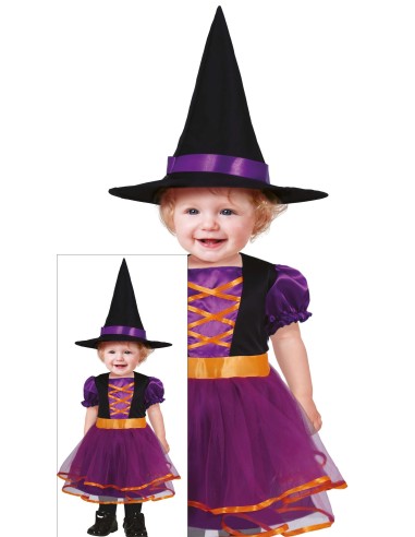 Streghetta viola baby 2-3 anni