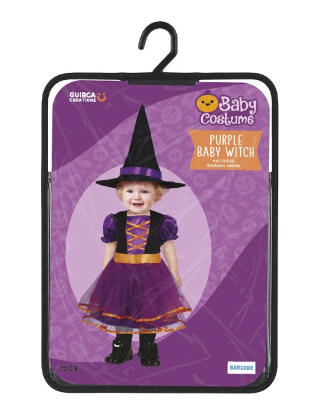 Streghetta viola baby 2-3 anni