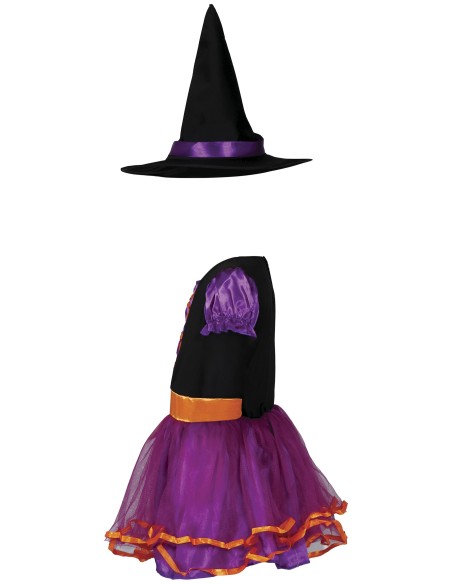 Streghetta viola baby 2-3 anni