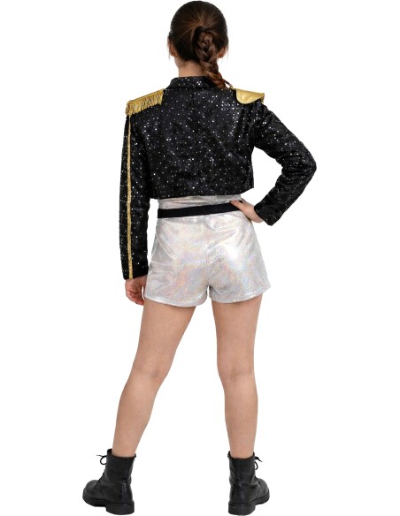 Costume Leader Huntrix Kpop Demon Hunters 7-9 anni