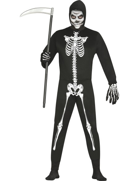 Costume Scheletro adulto taglia L