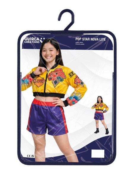 Costume Kpop Demon hunter Huntrix Rumi 3-4 anni