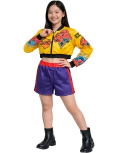 Costume Kpop Demon hunter Huntrix Rumi 5-6 anni