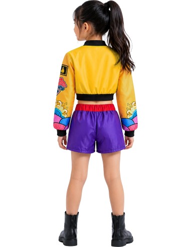 Costume Kpop Demon hunter Huntrix Rumi 7-9 anni