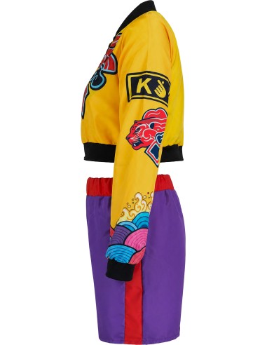 Costume Kpop Demon hunter Huntrix Rumi 7-9 anni