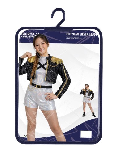 Costume Leader Huntrix Kpop Demon Hunters 3-4 anni
