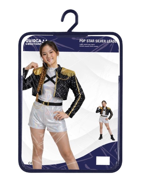 Costume Leader Huntrix Kpop Demon Hunters 3-4 anni