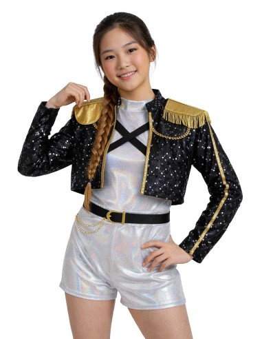 Costume Leader Huntrix Kpop Demon Hunters 3-4 anni