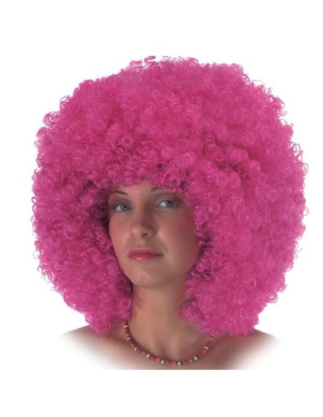 Parrucca Super Ricciolona fucsia (gr.190 ca.) Prezzo 12,60 €