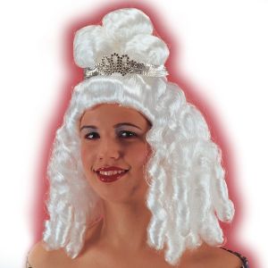 Parrucca Dama veneziana bianca | Euro 25.90