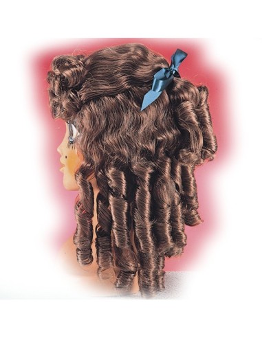 Parrucca Castana con boccoli Prezzo 25,00 €