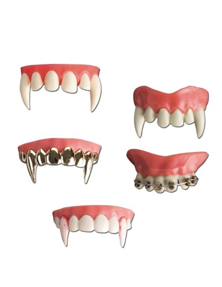 DENTIERA IN PVC ALTA QUALITA' 5 MOD.ASS. Prezzo 6,90 €