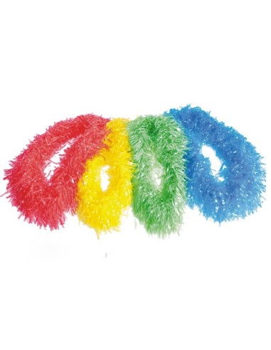 COLLANA con FRANGE colori assortiti. Prezzo 2,00 €