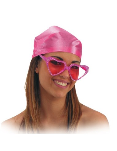 OCCHIALI CUORE ROSA . Prezzo 3,30 €