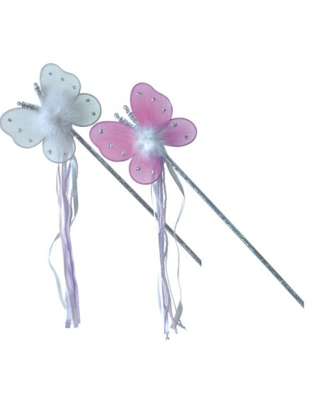 BACCHETTA FATA BIANCA/ROSA (colori assortiti). Prezzo 3,10 €