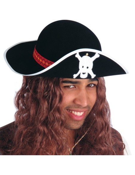CAPPELLO PIRATA CON SOTTOGOLA Prezzo 7,20 €