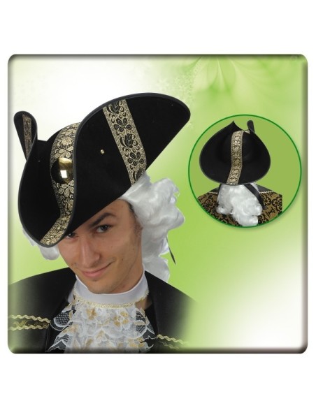 CAPPELLO CONTE MAX CON PASSAMANERIA E DIADEMA ORO Prezzo 14,20 €