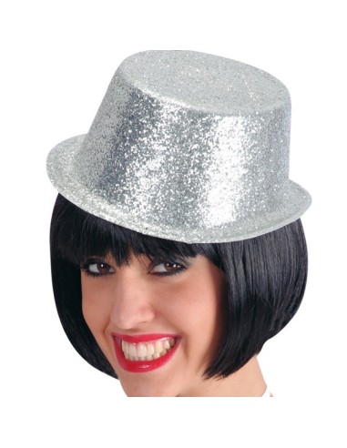 CILINDRO CON GLITTER ARGENTO Prezzo 2,30 €