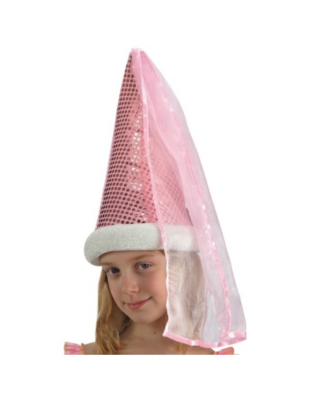 CAPPELLO FATINA ROSA con VELO IN TESSUTO Prezzo 4,00 €