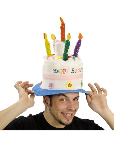 CAPPELLO TORTA DI COMPLEANNO IN VELLUTO Prezzo 9,50 €