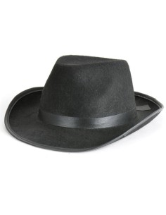 CAPPELLO GANGSTER NERO IN FELTRO Prezzo 4,50 €