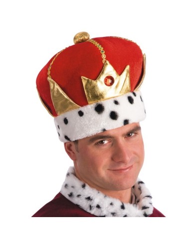 CAPPELLO RE IN VELLUTO E PELOUCHE Prezzo 7,30 €