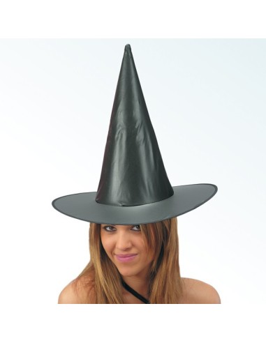 CAPPELLO STREGA IN TESSUTO PLASTIFICATO H. CM. 45 CA.. Prezzo 2,70 €