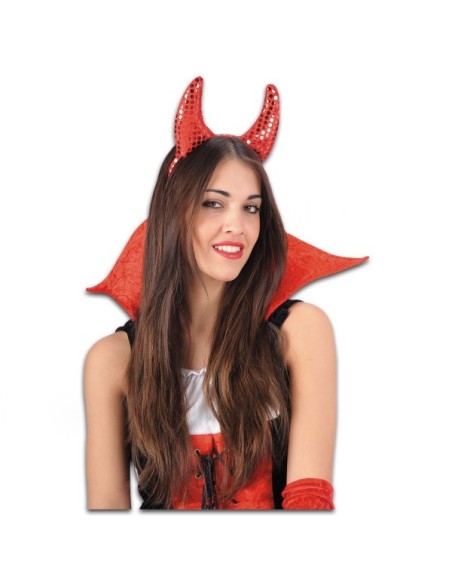 CERCHIETTO DIAVOLO CON PAILLETTES Prezzo 3,00 €