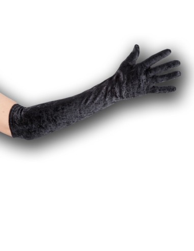 GUANTI IN CINIGLIA NERI L.CM.50 Prezzo 4,20 €