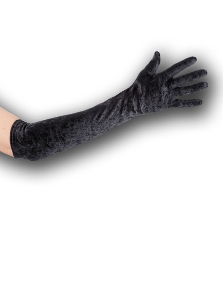 GUANTI IN CINIGLIA NERI L.CM.50 Prezzo 4,20 €