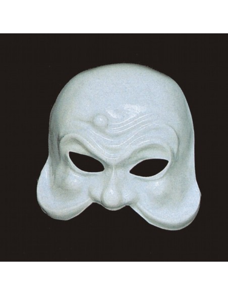 MASCHERA ARLECCHINO SERVITORE BIANCO Prezzo 1,80 €