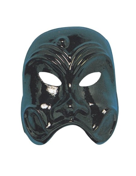 MASCHERA ARLECCHINO CLASSICO NERO Prezzo 1,60 €