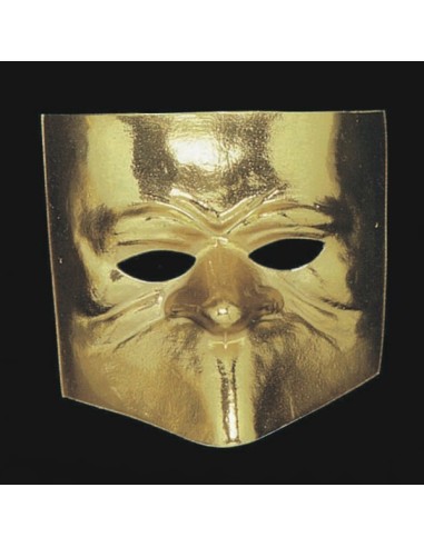 MASCHERA BAUTTA VENEZIANA METALLIZZATA ORO Prezzo 1,50 €