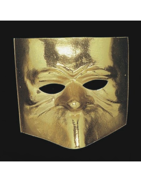 MASCHERA BAUTTA VENEZIANA METALLIZZATA ORO Prezzo 1,50 €
