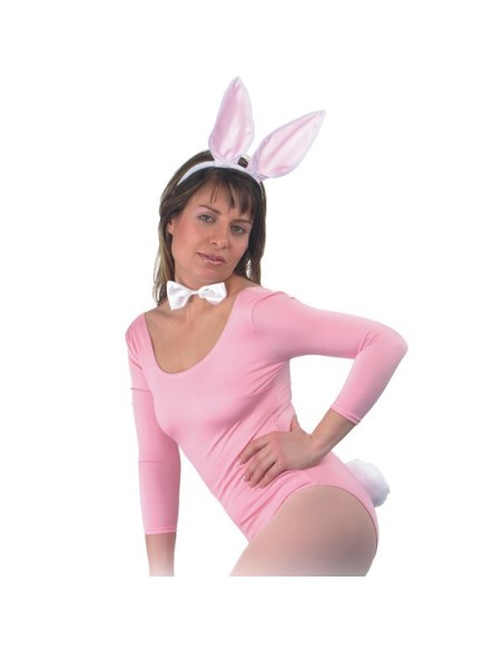 SET TRAVESTIMENTO CONIGLIETTA (CERCHIETTO con ORECCHIE, CODA E PAPILLON) Prezzo 3,10 €