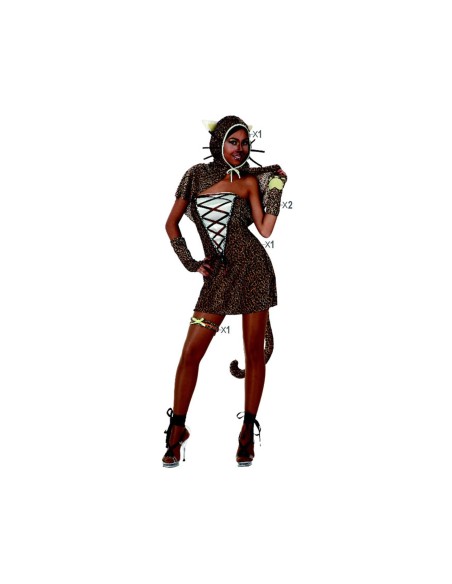 Costumi carnevale Donna | COSTUME DONNA LEOPARDO  Prezzo  21,20 €