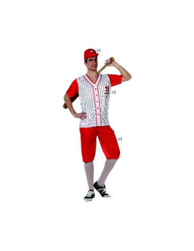 Costumi Carnevale adulto | COSTUME GIOCATORE BASEBALL  Prezzo  21,90 €