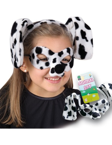 SET DALMATA (CERCHIETTO E MASCHERA) Prezzo 4,40 €